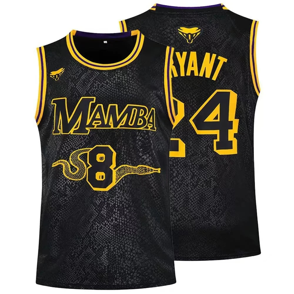 Basketballtrikot Kobe Black Mamba #8 #24